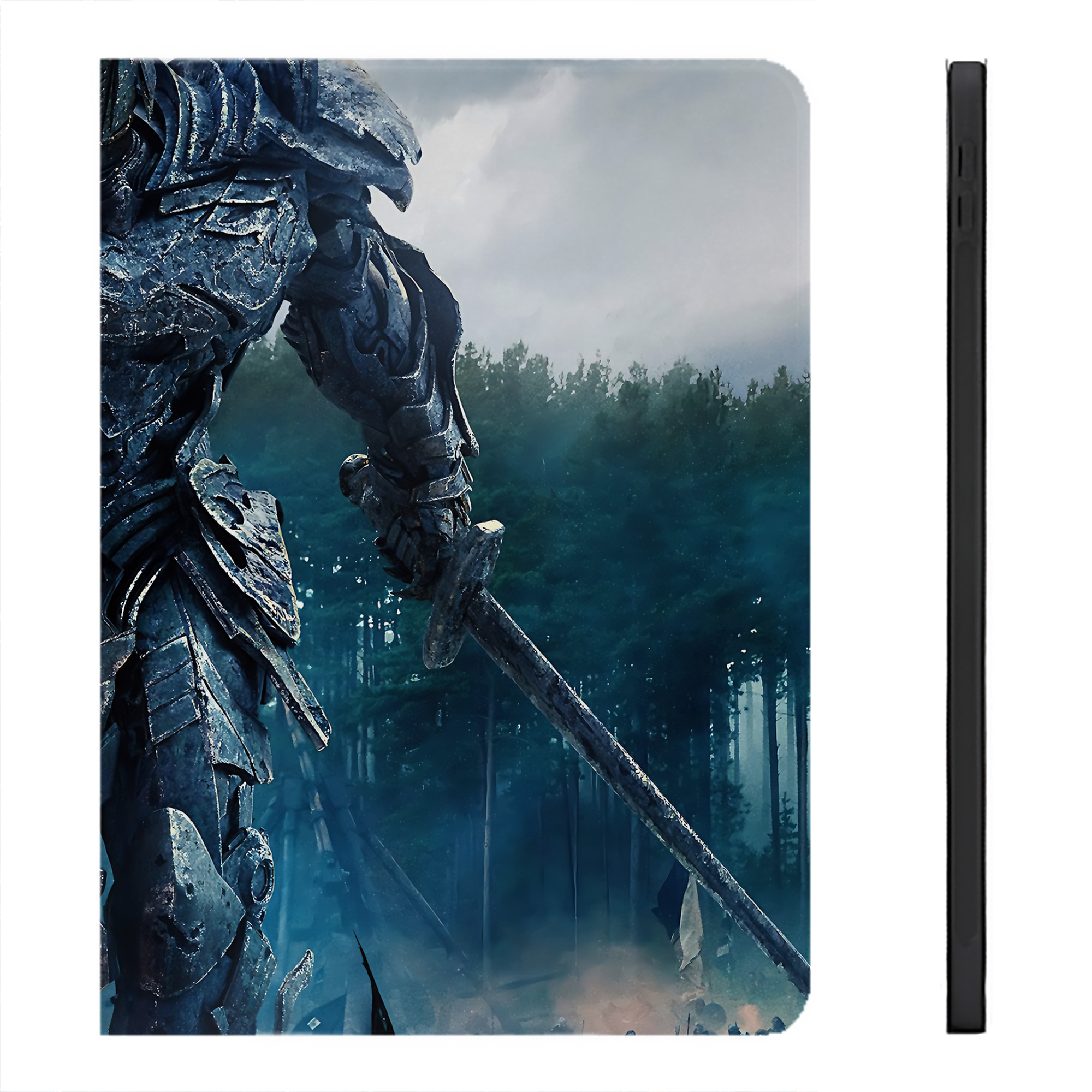 （画像用） Transformers トランスフォーマー IPadケース ペンホルダー付き ブックスタイルデザイン